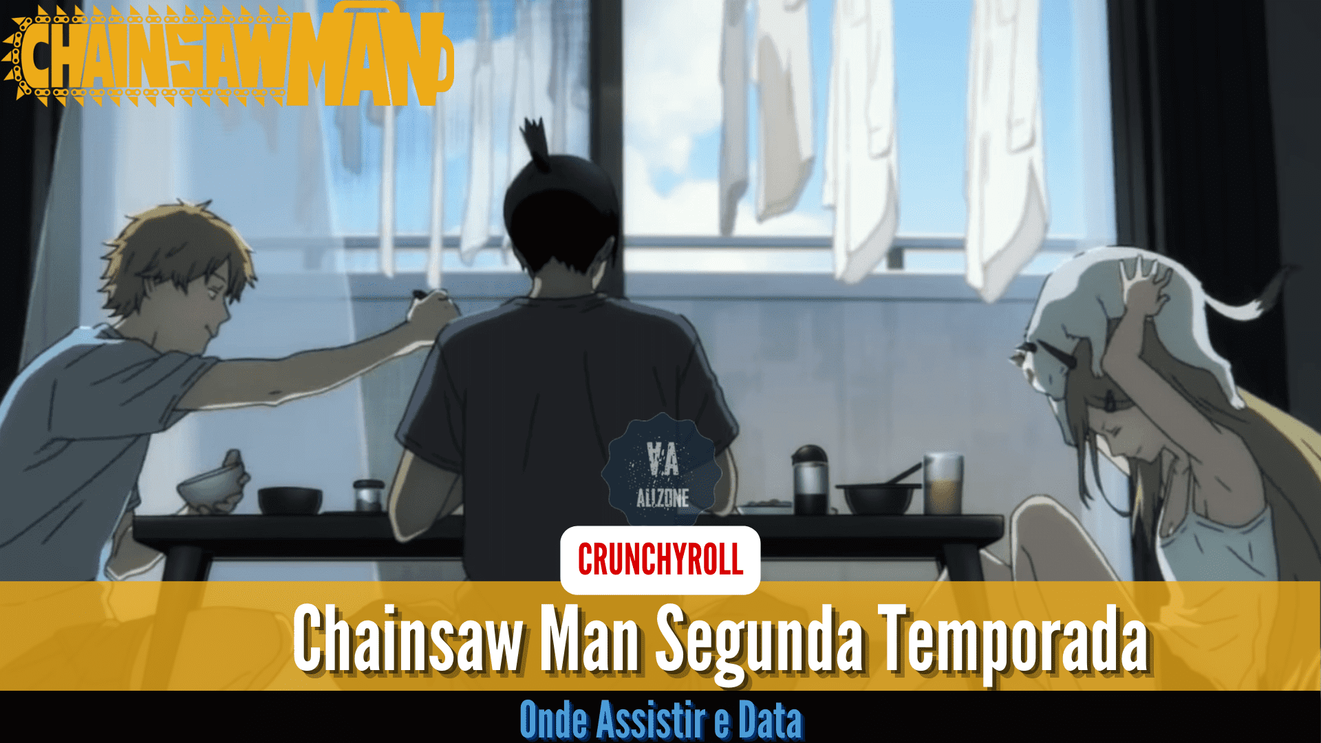 CHAINSAW MAN EP 02 LEGENDADO PT-BR - DATA E HORA, ONDE ASSISTIR